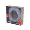 Textiel omwikkelde kabel, <br>1,5m, blauw/wit,<br> Calex - Afbeelding 2
