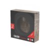 Textiel omwikkelde kabel,<br> 1,5m, grijs, <br>Calex - Afbeelding 2