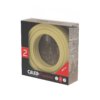 Textiel omwikkelde kabel, <br>3 m, metallic goud,<br> Calex - Afbeelding 2