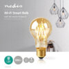 Nedis smart Led filament<br>standaard warm wit<br>500 lumen 5W - Afbeelding 3
