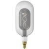 Sundsvall clear/titanium led, 3W<br>E27, Called